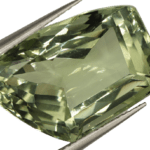 19.47ct Freeform Green Prasiolite – Brazilian Gem