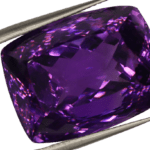 48.31ct Cushion-Cut Deep Purple Amethyst Gem